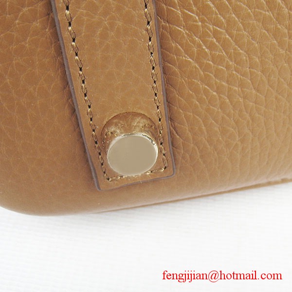 Hermes Birkin 30cm Togo Leather Bag Light Coffee 6088